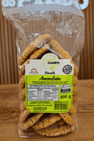 Biscoitos de Amendoim Artesanais 300g