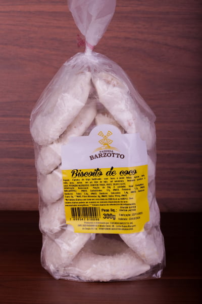 Biscoitos De Coco (Rosquinhas) Artesanais Barzotto 300g