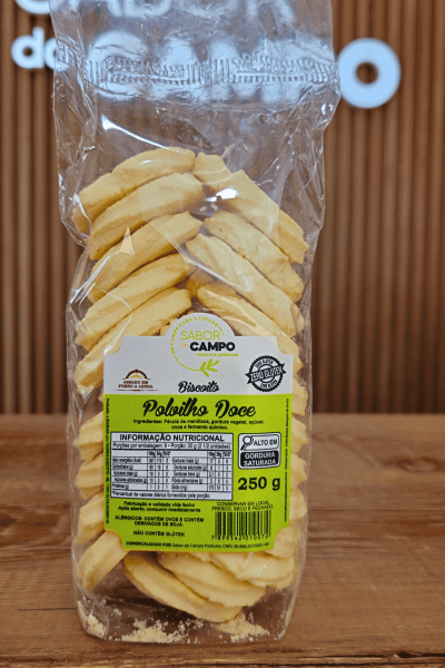 Biscoitos De Polvilho Doce Artesanais 250g