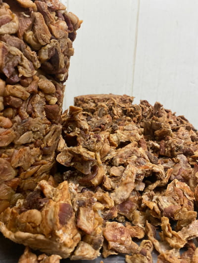 Torresmo Artesanal Prensado Caseiro (Pronto para Consumo)  Sabor do Campo (sem conservantes)