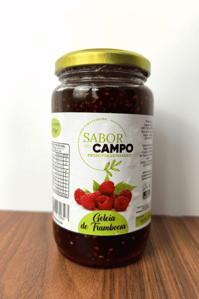 Geleia Artesanal de Framboesa 440g  