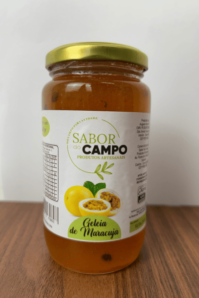 Geleia Artesanal de Maracujá Sabor do Campo 440g 