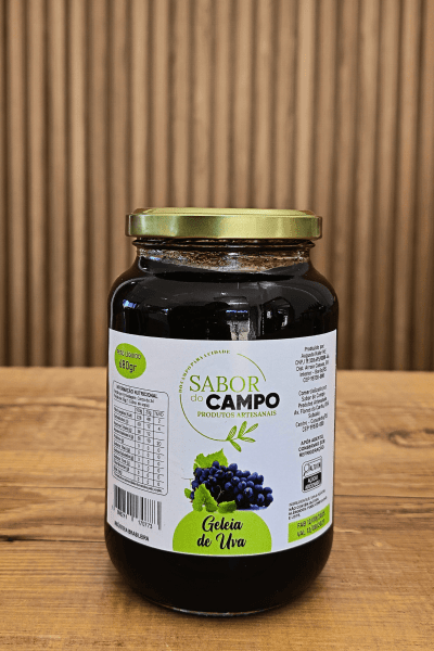 Geleia Artesanal de Uva (uvada) 680g