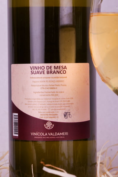 Vinho Branco Suave Colonial Valdameri Serra Gaúcha