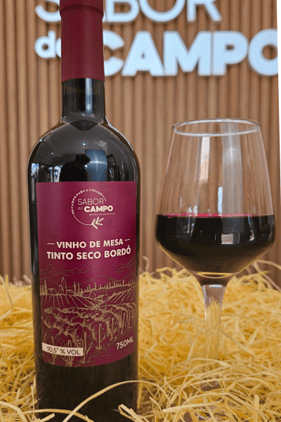  Vinho Tinto Seco Colonial Uva Bordô Serra Gaúcha 750ml