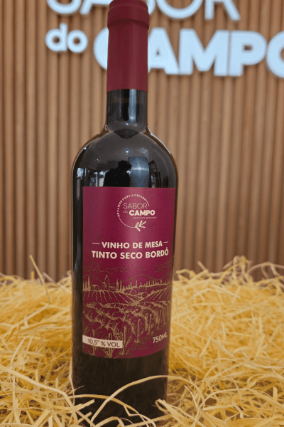  Vinho Tinto Seco Colonial Uva Bordô Serra Gaúcha 750ml