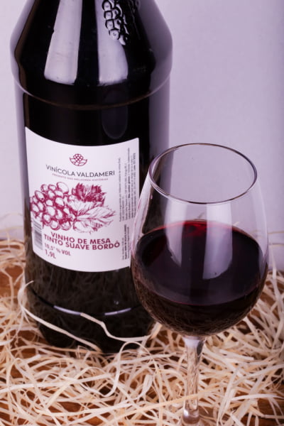 Vinho Tinto Suave Colonial Valdameri Serra Gaúcha