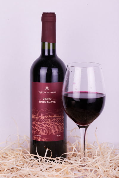 Vinho Tinto Suave Colonial Valdameri Serra Gaúcha