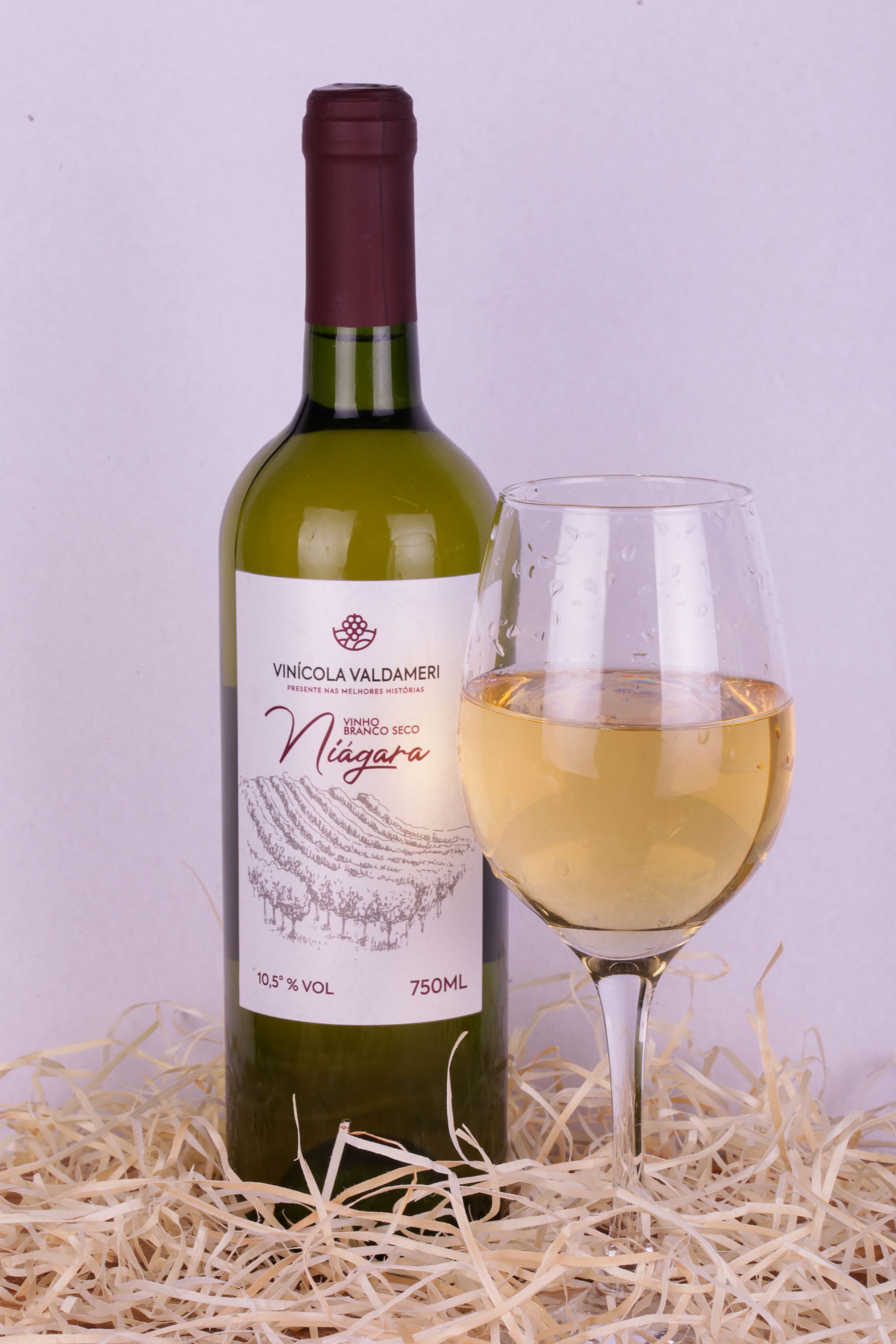 Vinho Branco Seco Colonial Valdameri Uva Niágara Serra Gaúcha